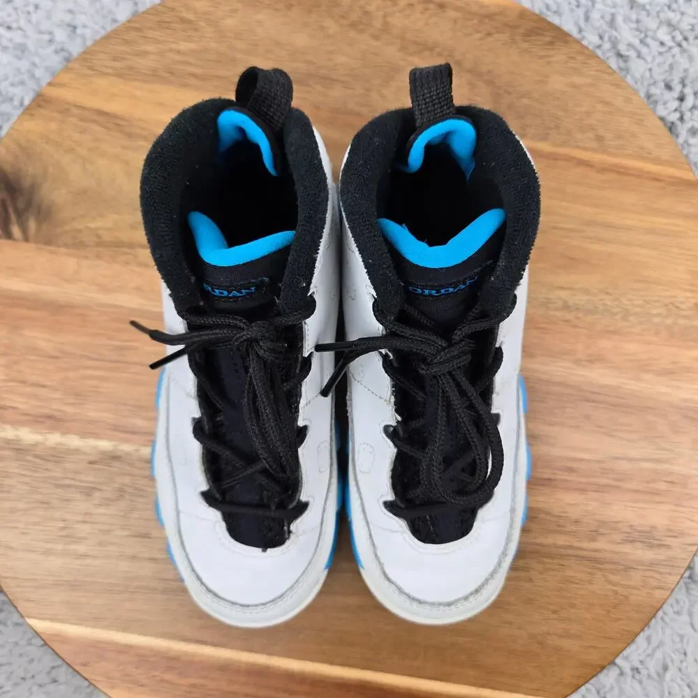 Jordan 9 Retro Toddler 10c Powder Blue 2024 TD Athletic Daily Sneaker 401812-101